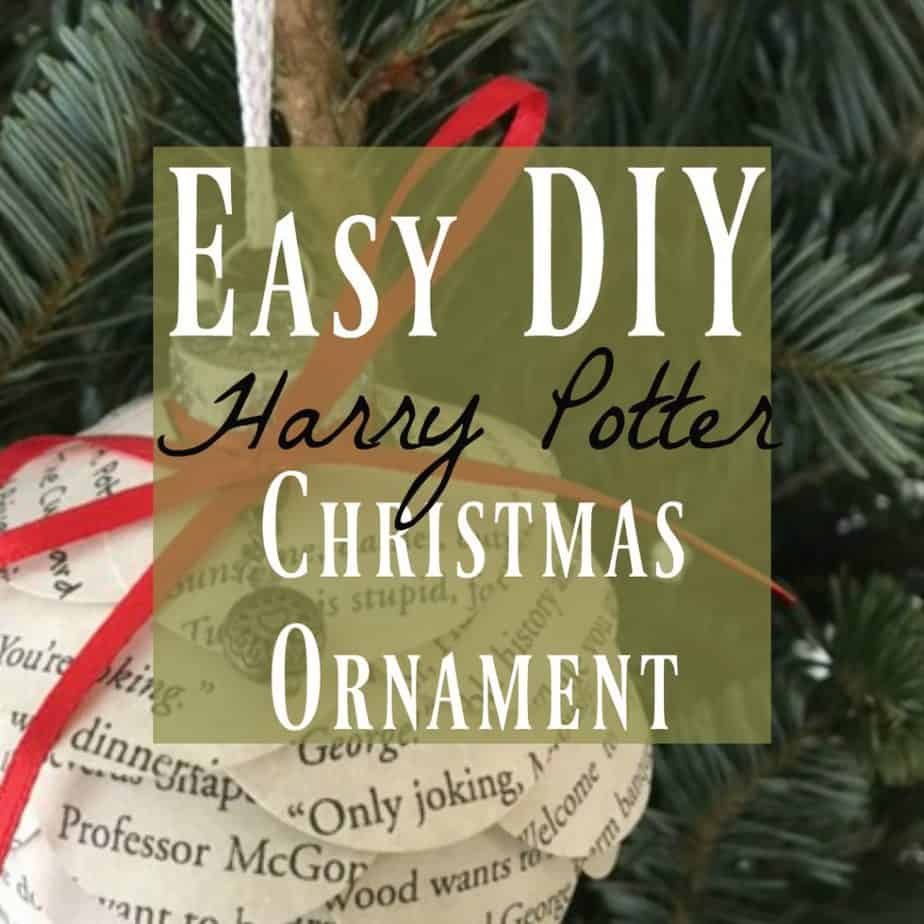 Harry Potter Christmas Ornaments ~ Easy & Fun to Make